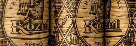 Дизайн для пива Velkopopovicky Kozel