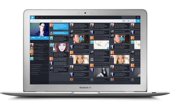 Концепт редизайну Twitter