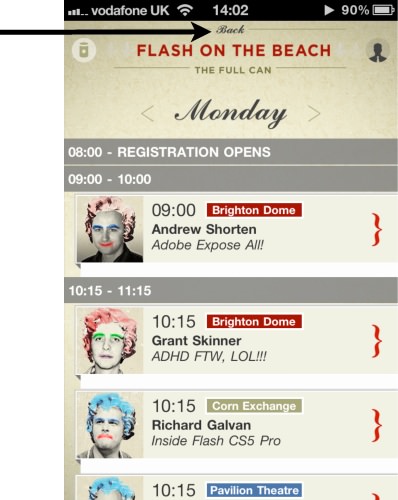 FOTB 2010 app FOTB 2010 app