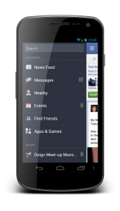 Facebook app for Android