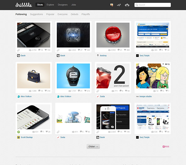 Dribbble Dribbble