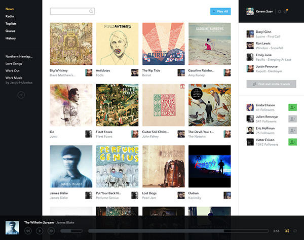 Music-Web-Application