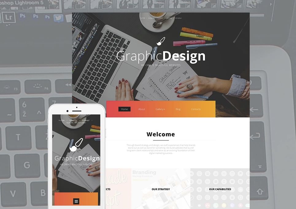 responsive template motocms