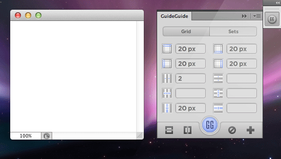 Швидке створення направляючих за допомогою GuideGuide