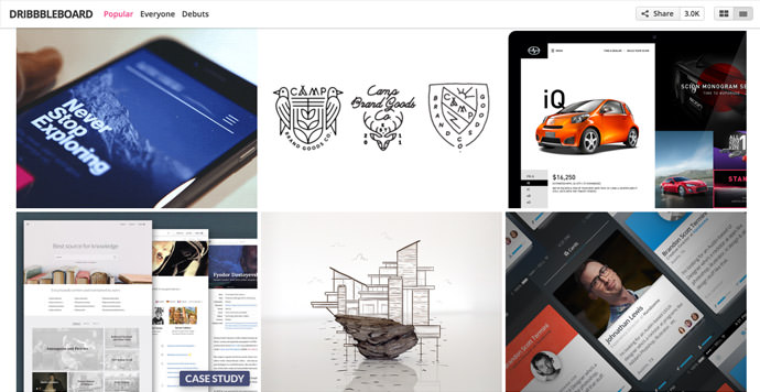 dribbbleboard