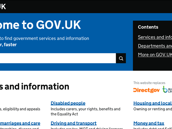 Government Digital Service Design Principles