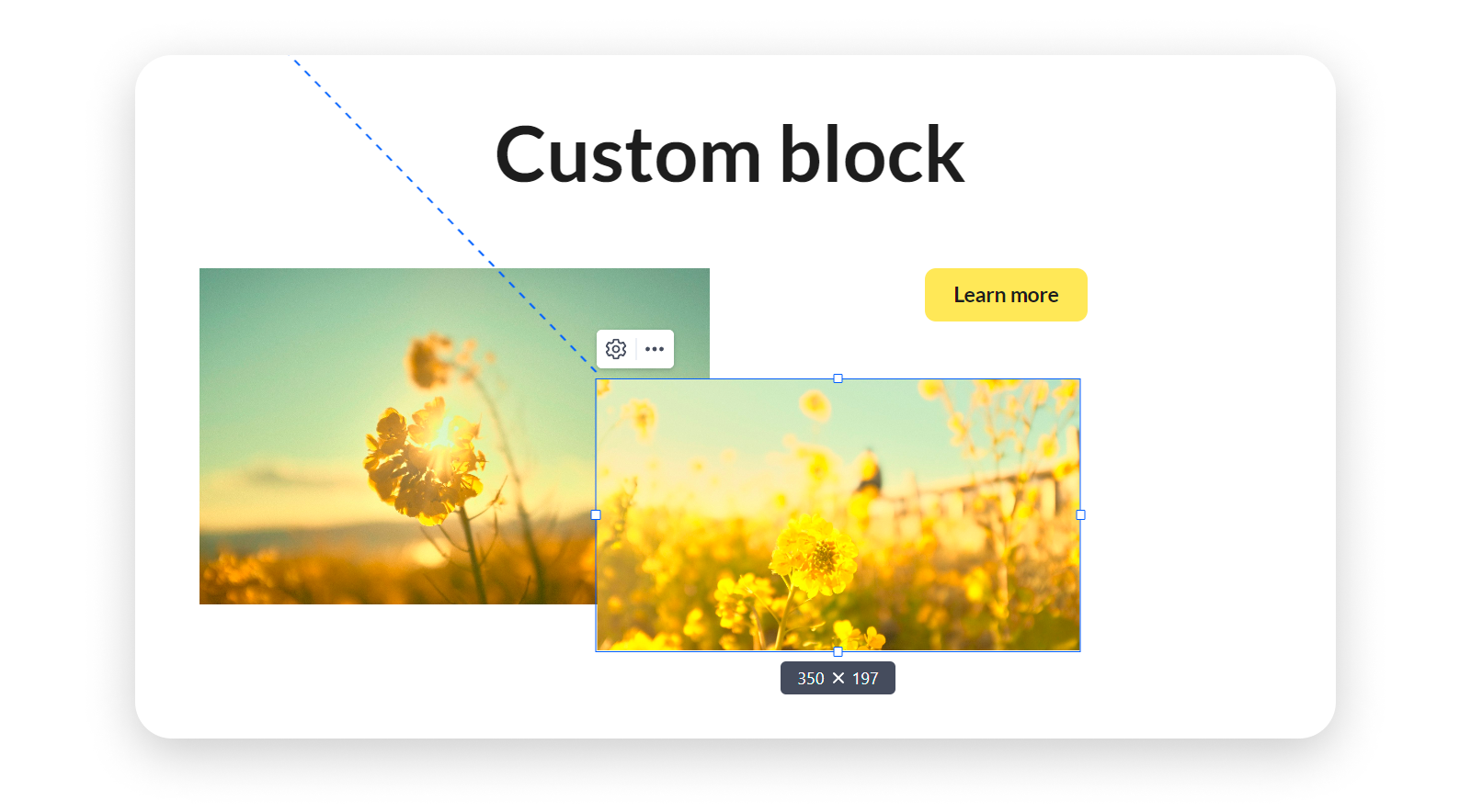 Flex block на Weblium. Що відомо про новий функціонал | Продизайн