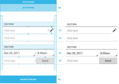 Створення дизайну для «зрілого» Android