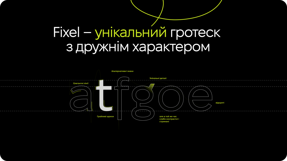 fixel український безкоштовний шрифт з кирилицею
