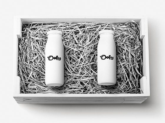 Логотип і упаковка для Qoly Milk